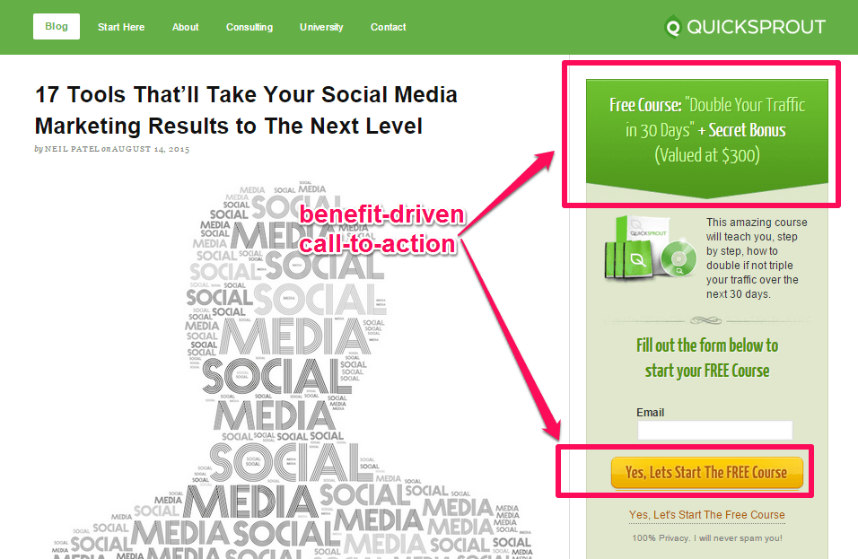 如何優化網站轉換率？重點在于你的 CALL TO ACTION 5